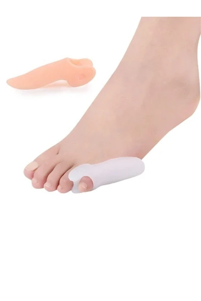 Serçe Parmak Makaralı Silikon Jel Batık Koruyucu Gömlek (1 Çift) - 2