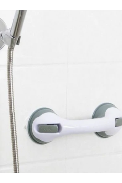 Banyo Güvenlik Tutacağı: Banyo Ve Tuvaletlerde Kullanılmak Üzere Kilitli Vantuzlu Yardımcı Tutacak - Resim 5