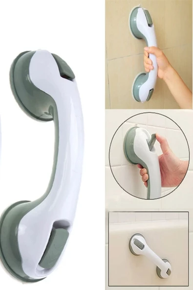 Banyo Güvenlik Tutacağı: Banyo Ve Tuvaletlerde Kullanılmak Üzere Kilitli Vantuzlu Yardımcı Tutacak - 2