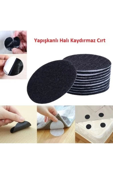 Adia Halı Kilim Kaydırmaz Cırt Set 10 Adet