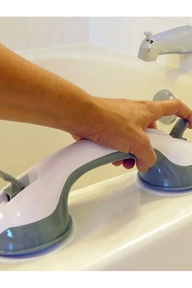 Banyo Güvenlik Tutacağı: Banyo Ve Tuvaletlerde Kullanılmak Üzere Kilitli Vantuzlu Yardımcı Tutacak - 4