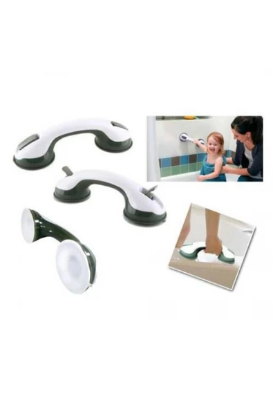 Helping Handle Banyo Tutacağı Kilit Vantuzlu - Resim 3