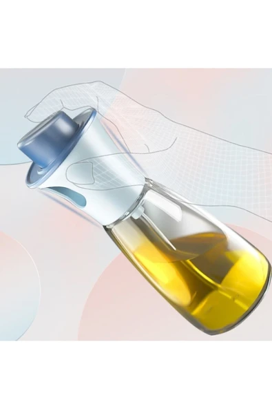 220 Ml Çok Amaçlı Spreyli Cam Şişe Yağdanlık Yağlık - Resim 2