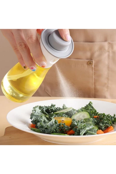 Beyaz Cam Sprey Yağdanlık 220 ML - 3