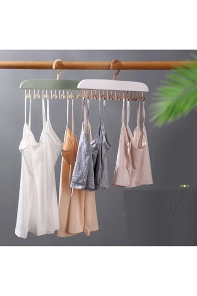 8 Kancalı Çok Amaçlı Yapışkanlı Askı - Resim 2