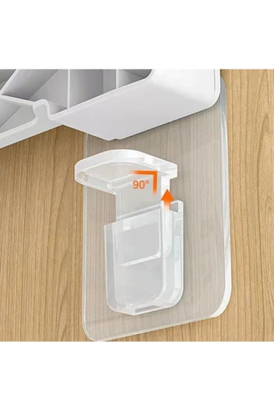 Yapışkanlı Raf Yapıcı 4'Lü Klips - Resim 2