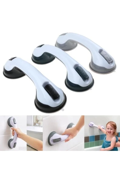 Vantuzlu Kilitli Banyo Lavabo Tutacağı Helping Handle ürün görseli 1