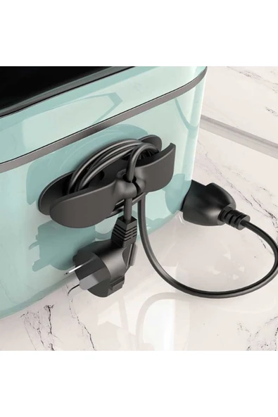 NZMSTR ShopZum Çok Amaçlı Airfryer Kablo Sarma Aparatı 2 Adet - Resim 4