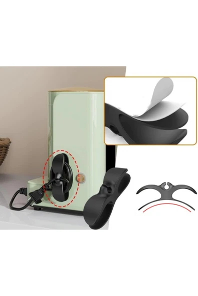 NZMSTR ShopZum Çok Amaçlı Airfryer Kablo Sarma Aparatı 2 Adet ürün görseli