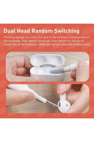 Klavye Bilgisayar Kulaklık Temizleme Araçları Tuş Çektirme Seti 5 In 1 - Resim 3