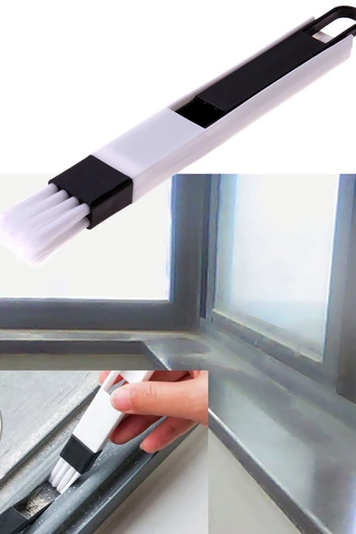 Pratik Klavye Ve Pencere Oluğu Temizleme Fırçası Mini Kürekli Çok Amaçlı Temizlik Fırçası - 4