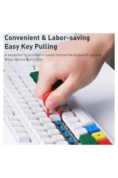 Klavye Bilgisayar Kulaklık Temizleme Araçları Tuş Çektirme Seti 5 In 1 - Resim 4