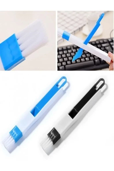 Klavye Ve Pencere Oluğu Temizleme Fırçası Mini Kürekli temizlik - 2