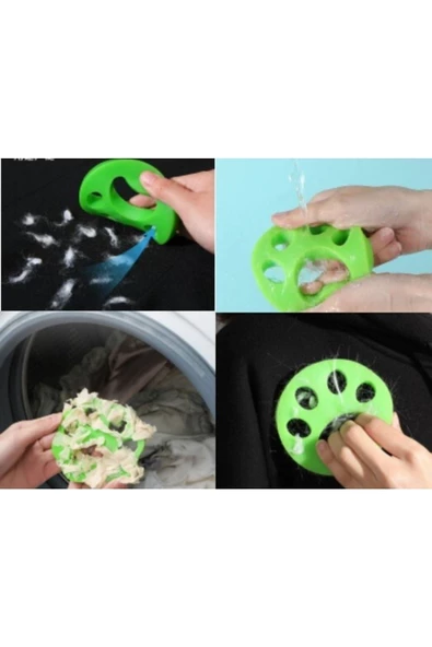 Tüy Toz Toplayıcı 4 Adet Pati Tasarımlı Yıkanabilir Çok Amaçlı Pratik - Resim 4