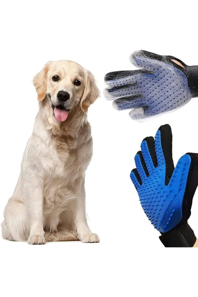 Evcil Hayvan Kedi Köpek Tüyü Toplama Toplayıcı Eldiven Modelleri Tarak Eldiven Tüy Toplayıcı - Resim 2