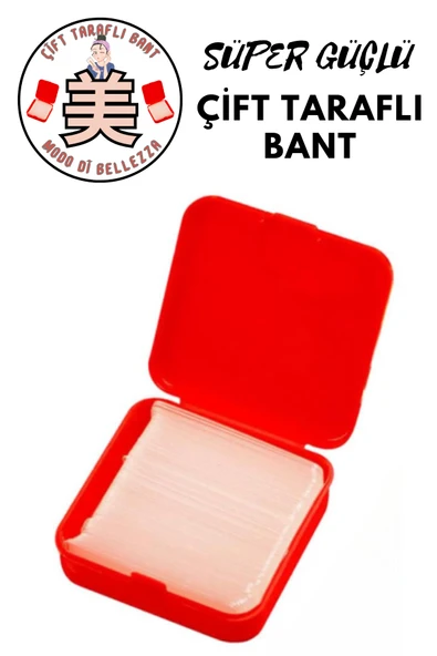 Premium Süper Güçlü Yapışkan Kolay Çıkarılabilir Çok Amaçlı 60 Parça Çift Taraflı Şeffaf Bant ürün görseli 1