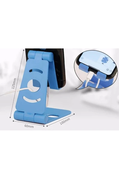 Masaüstü Katlanabilir Telefon Tablet Standı MC-320 - Resim 2