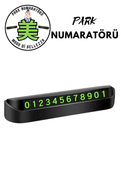 Araç Park Numaratör Aç Kapa Sistem Fosforlu ürün görseli 1
