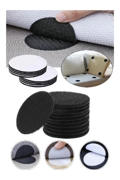 Halı Kilim Minder Nevresim Örtü Kaydırmaz Cırt 10 Set - Tamir Bandı - 2
