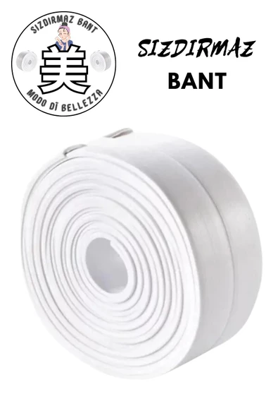 Su Sızdırmaz Geçirmez Bant Lavabo Küvet Kenar Bandı Küvet Duş 3,2 M X 38