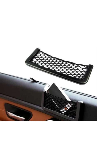 Telefon Tutucu Torpidoya Yapışan File 15*8 cm - 3