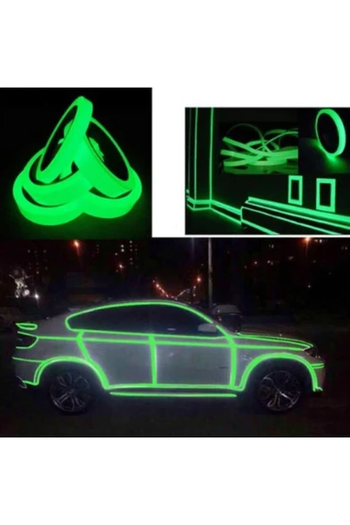 Fosforlu Şerit Bant 1 cm * 3 metre ürün görseli 1