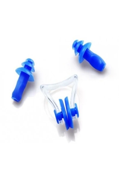 Kulak Ve Burun Tıkayıcı Havuz Seti Su Kaçma Önleyici Set Yıkanabilen - Resim 3