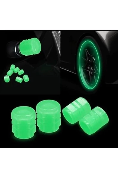 Fosforlu Sibop Kapağı 3 Renkten oluşan 4 lü Set - Resim 3