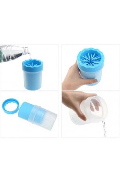 Kedi Pati Yıkama Köpek Pati Yıkama Pati Temizleme Ayak Temizleme Tahriş Etmez Kolay Kullanım - Resim 4