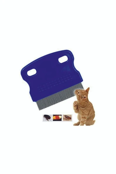 Kedi Köpek Tüy Bit Pire Toplayıcı Toplama Temizleme Tarağı Tarak Bit Pire Temizleme Kedi Köpek Için - Resim 3