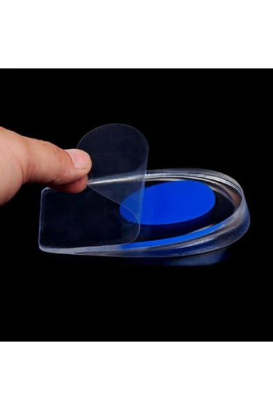 Aveo 2 Adet Ortopedik Jel Tabanlık Topuk Dikeni Için %100 Jel Topuk Yastığı ürün görseli 1