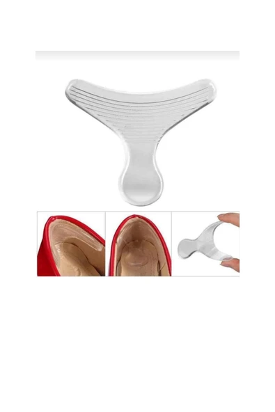 T Şekil Şeffaf Topuk Vurma Önleyici - Resim 2