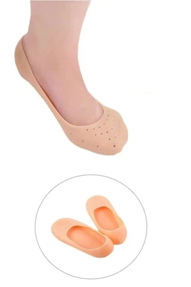 2 Li Set Ayak Taban Rahatlatıcı Yumuşatıcı Çorap Ayak Arındırcı Ayak Temizleyici Pedi ürün görseli 1
