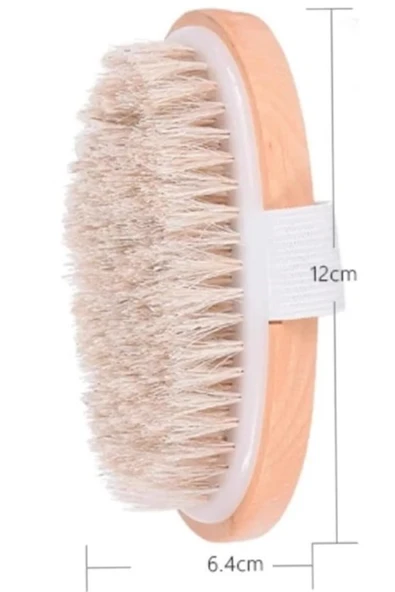 Doğal At Kılı Selülit Fırçası - Resim 3