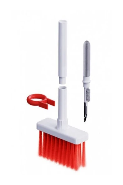 Çok Amaçlı Klavye Ve Airpods Kulaklık Temizleme Seti Kalvye Düğme Çekme Aparatlı 3 Lü Set - Resim 4