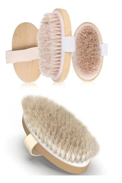 Doğal At Kılı Selülit Fırçası - Resim 2