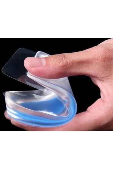 Topuk Dikeni Tabanlık Ortapedik Slikon Topukluk Gizli Jel Yastık - Resim 3