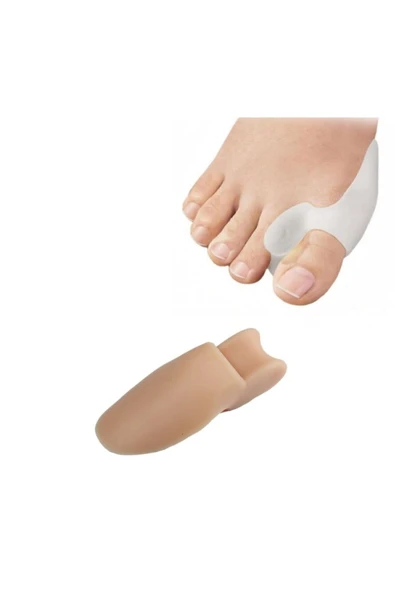 Silikon Makaralı Ayak Baş Parmak Kemik Bunyon Koruyucu Bunion Halluks Valgus - Resim 2