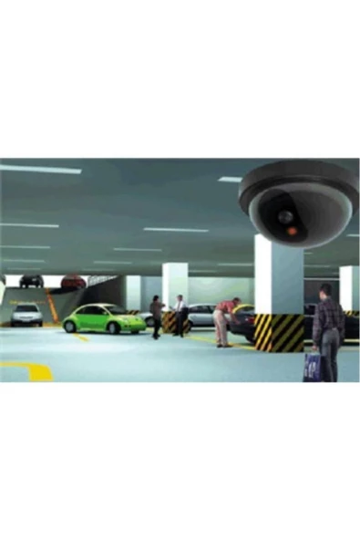 Taklit Kamera Güvenlik Kamerası Gerçek Görünümlü Dome Kablosuz - 4