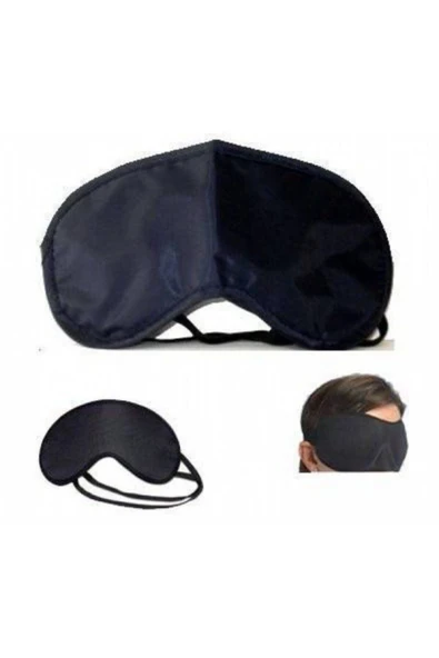 2 Adet Uyku Göz Bandı Seyahat Göz Yüz Maskesi Işık Önleyici Engelleyici Bant Maske Unisex - 6