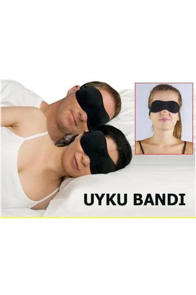 Uyku Göz Bandı Seyahat Göz Yüz Maskesi Işık Önleyici Engelleyici Bant Maske Bay Bayan Unisex Gözlük