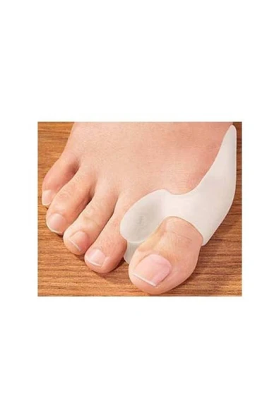 Baş Parmak Makaralı Bunion Kemik Koruyucu Düzeltici 2'li Unısex ürün görseli 1
