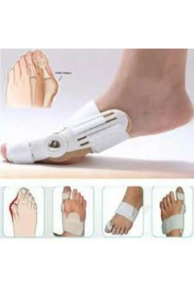 Baş Parmak Eğriliği Aparat Kemik Bunyon Gece Ateli Halluks Valgus - 3