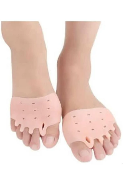 5 Parmak Ayak Bunyon Kemik Koruyucu Silikon Yastık Makaralı Baş Parmak Gömleği - Resim 5