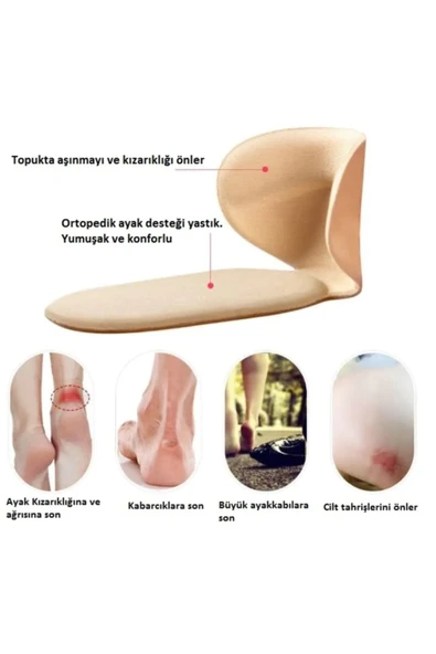 T Taban Destekli Vurma Önleyici Ped 6mm Mc-123 - Resim 4