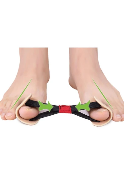 Bunyon Ayak Sağlığı Baş Parmaklar Egzersiz Lastiği Kemik Düzeltici Kemik Çıkıntı - Resim 3
