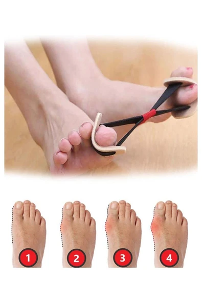 Ayak Parmak Egzersiz Lastiği - Resim 2