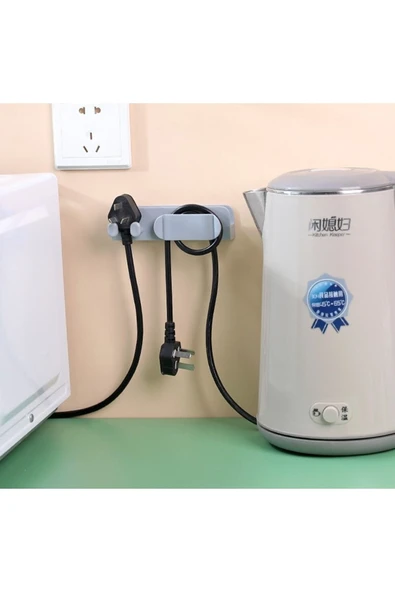 Pratik Kablo Düzenleyici Ve Telefon Şarj Standı - Resim 4