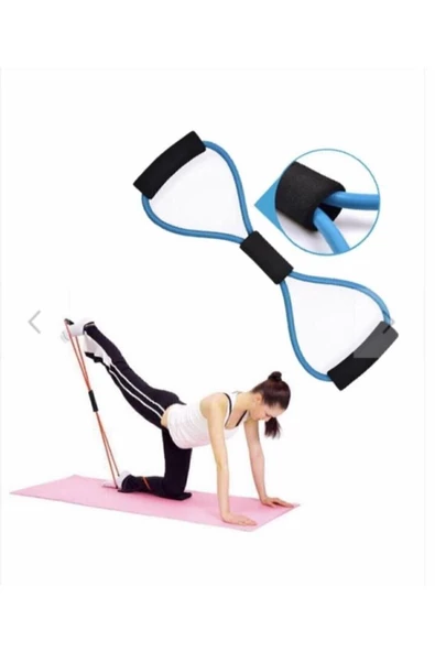 Pilates Jimnastik Egzersiz Bant Yoga Lastik Spor Kondisyon - 2