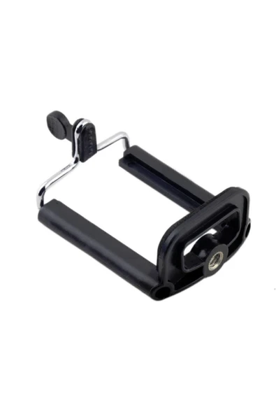 Telefon Tutucu Tripod Bağlantılı Ayarlı Sabitleyici Aparat Telefon Fotoğraf Video Çekme Tripotu ürün görseli 1